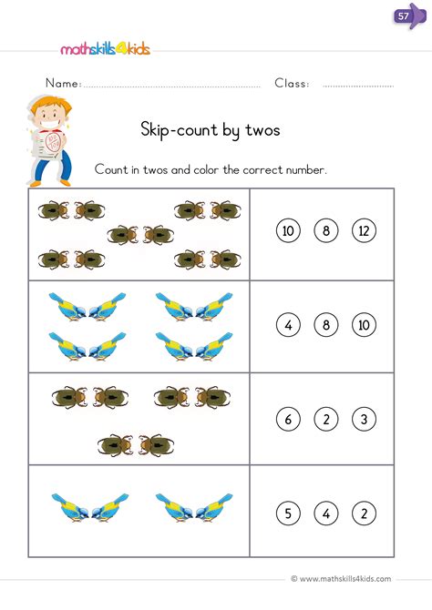 Printable Skip Counting By 5 Flash Cards Skip Counting Worksheets For