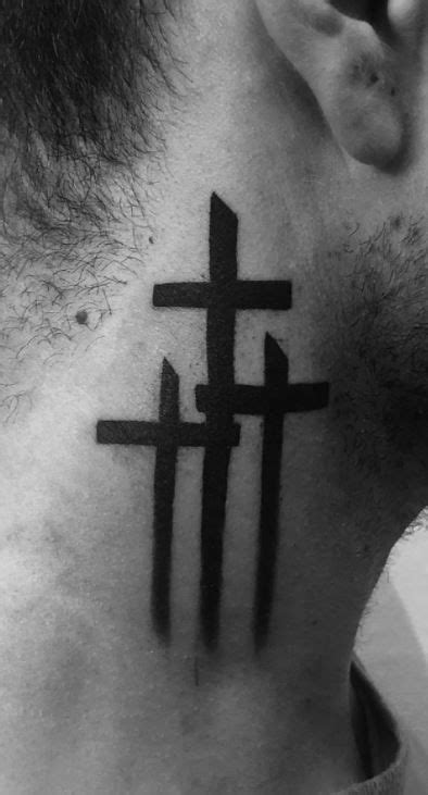 85 Amazing Cross Tattoos Designs And Ideas Cross Tattoo Neck Cross