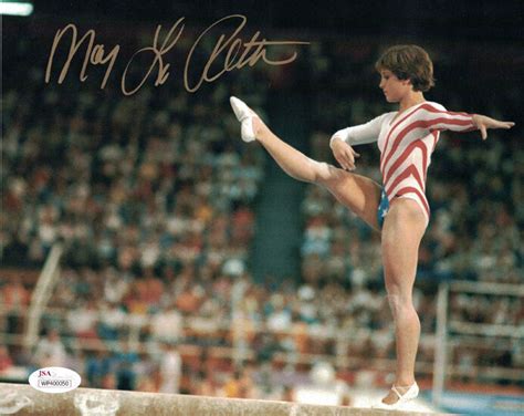 Mary Lou Retton Autographedsigned Usa Olympics 8×10 Photo Jsa 14515