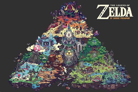 El Mundo De Zelda Video Juego Zelda Videojuegos
