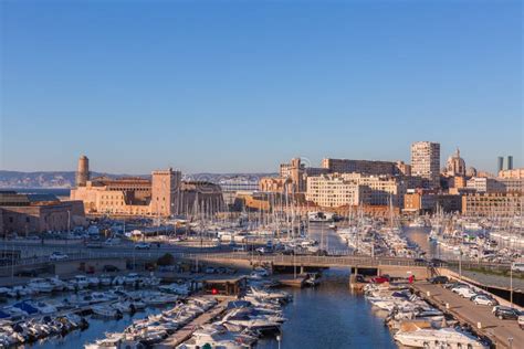 The Old Port Of Marseille France Editorial Stock Photo Image Of