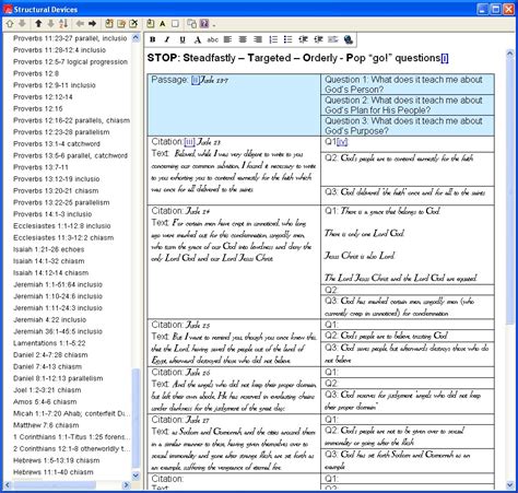 Bible Study Worksheets Integrated Into Logos Logos Bible Software Forums