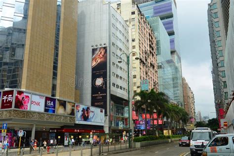 Nathan Road In Kowloon Hong Kong China Editorial Stock Photo Image