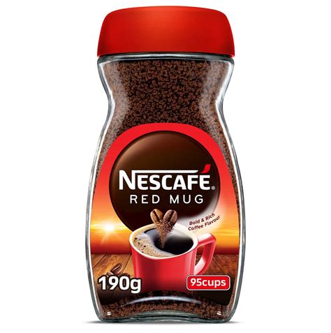 Nescafe Red Mug Instant Coffee 190g Pack Of 2