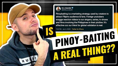 Are Some Youtubers Taking Advantage Of Pinoy S Thirst For Global Validation Pinoybaiting Youtube