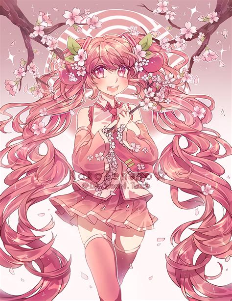 Sakura Miku By Kokotensho On Deviantart