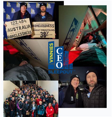 Vinnies Ceo Sleepout Providence Consulting