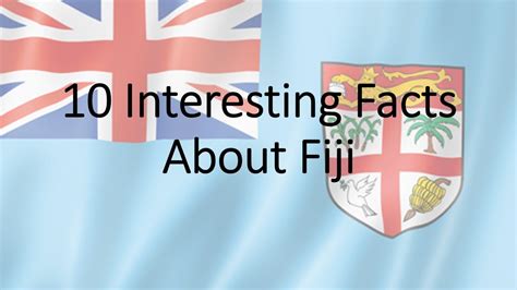 10 Interesting Facts About Fiji Youtube
