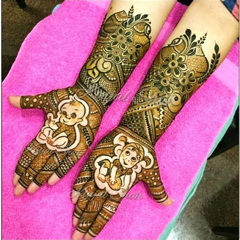 10 New And Unique Mehndi Designs For Baby Shower