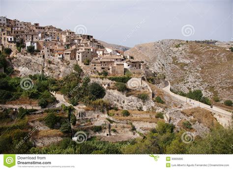 Bocairent Muralla De Ronda Stock Image Image Of Streets 30835695