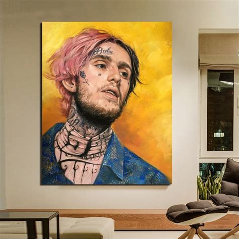 Multi Faceted Lil Peep Art Hd Canvas Painting Prints Living Room Home