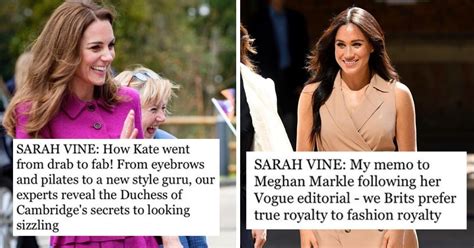 14 news headlines that show how the british press treat kate middleton vs meghan markle