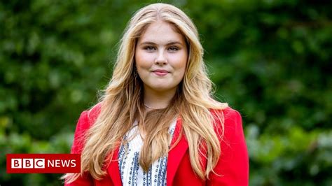 Amalia Heir To The Dutch Throne Keeps It Normal At 18 Bbc News Royal House Long Walks Gap