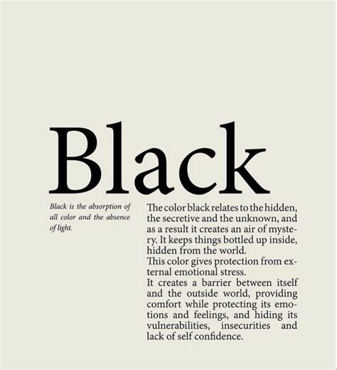Meaning Of The Color Black Symbolism Common Uses More Artofit