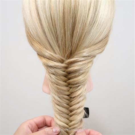 How To Fishtail Braid How To Fishtail Braid Step By Step For