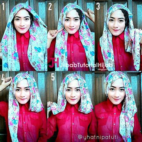 5 Tutorial Hijab Segi Empat Simple Tapi Mewah Dan Elegant Jilbab