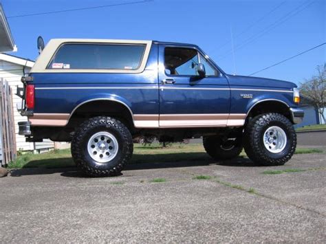 1995 Ford Bronco Information And Photos Momentcar