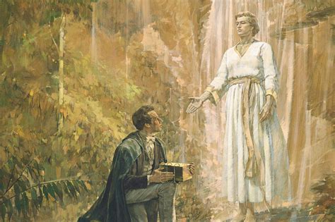 Angelic Handoff Of Mormon Golden Plates To Joseph Smith Took Place 190