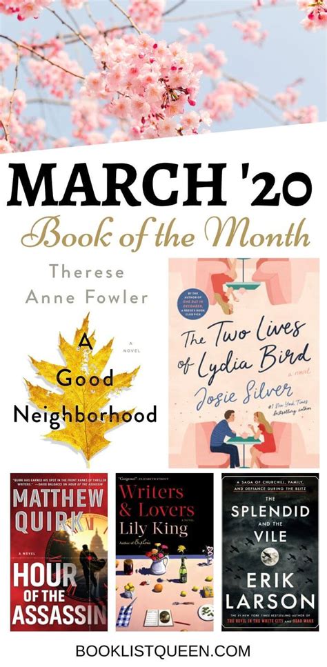 Book Of The Month March 2020 Selections Booklist Queen