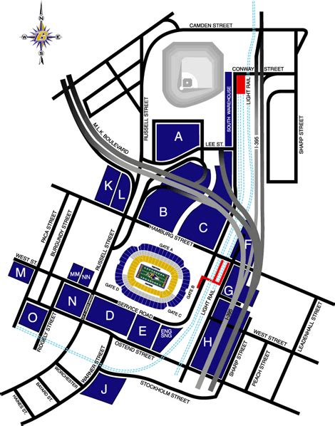 M And T Bank Stadium Seating Chart