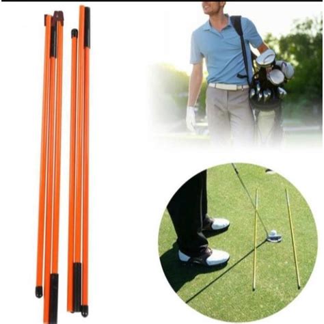 Jual PROMO Stick Alat Latih Latihan Ayun Arah Alignment Rod Golf Swing