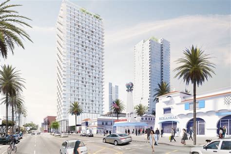 Hollywood Development Crossroads Of The World Project Approved Curbed La