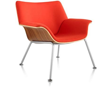 Recommended for anyone under 6' tall, who doesn't mind a chair with a low seat back, assuming the price doesn't scare you off. Swoop Plywood Lounge Chair - hivemodern.com
