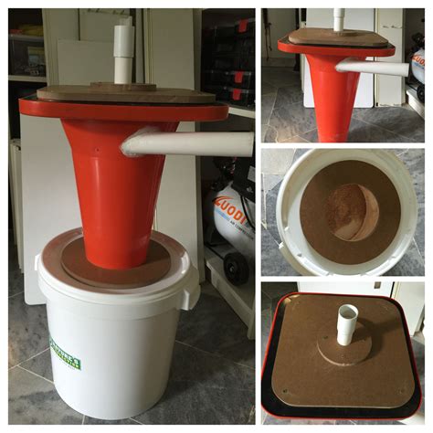 Maybe you would like to learn more about one of these? Cyclone Dust Collector made with a cone I bought for RM28 | Dust collector diy, Dust collector ...