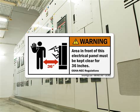 Clearance In Front Of Electrical Panel Osha Image To U