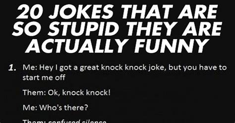Dumb Jokes That Make You Laugh Laugh Poster