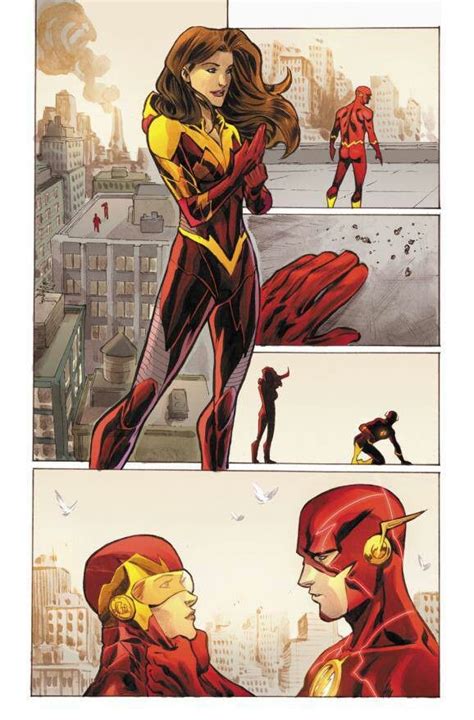 Iris West New Suit The Flash Comic Flash Comics Marvel Dc Comics