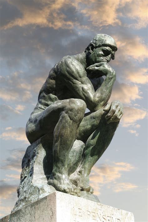 Thinker By Auguste Rodin Fine Art Posters Rodin The Thinker Art