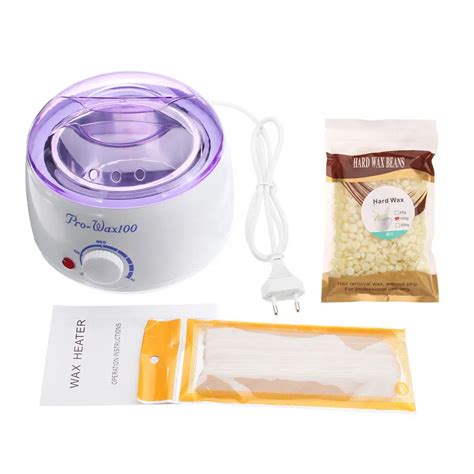 buy 220v wax heater hair removal machine depilatory set beauty paraffin pot