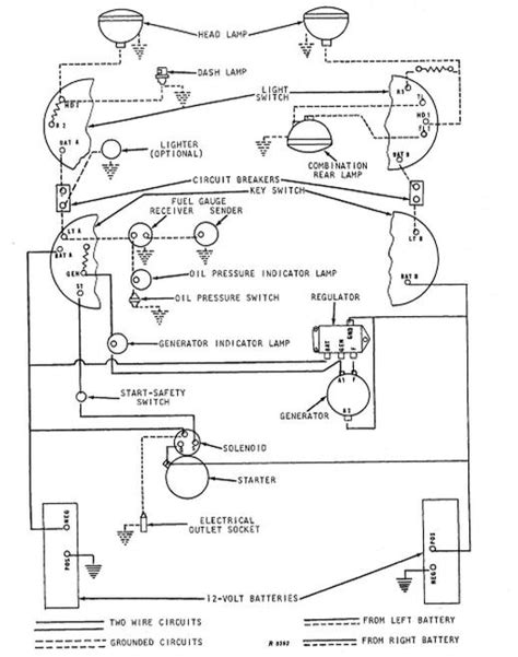 1968 John Deere 4020 Console Wiring Diagram