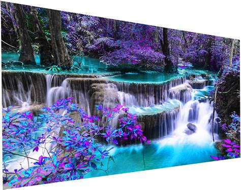 5d Diamond Painting Kits For Adults Diy Large Waterfall