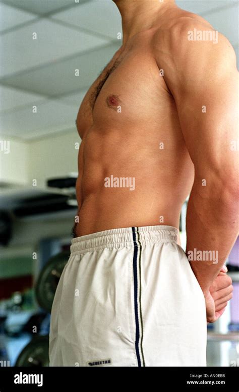 Fit Toned Male Body Stock Photo Alamy
