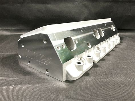 Pair Sbc Small Block Chevy Cnc Ported Cylinder Heads By Drp 23° 64cc