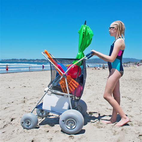 WheelEEZ®Wonder Wheeler Beach Conversion Kit Includes 2 - 30cm (11.8″) Polyurethane Wheels ...