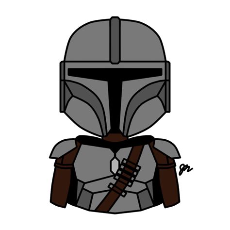 Ive Been Drawing The Mandalorian Every Day Until I Was Happy With It