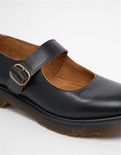 Dr Martens Archive Indica Mary Jane Flat Shoes In Black Lyst