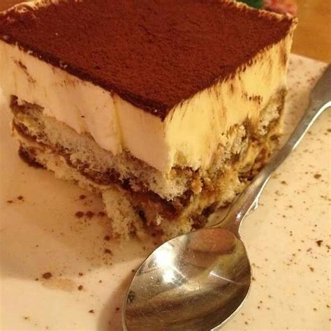 We serve this with olive garden five cheese ziti al forno (copycat) and breadsticks as the perfect olive garden copycat meal. Olive Garden Tiramisu | Desserts, Dessert recipes, Eat dessert