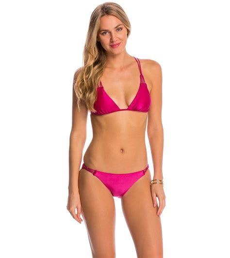 Vix Swimwear Solid Braid Bikini Bottom At SwimOutlet Com Braided