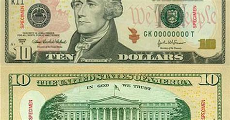 Presentaron El Nuevo Billete De 10 Dólares Infobae