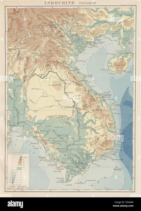 French Indochina Map Hi Res Stock Photography And Images Alamy