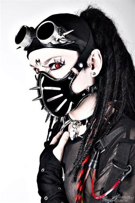 Masks And Eye Masks Cyber Gothic Mask Punk Gothic Cosplay Rave Halloween