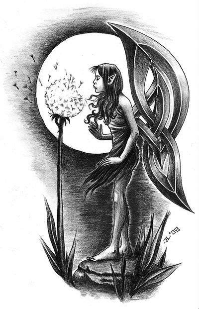 Usually Not Into Fairies But This One Is Pretty Cool Celtic Fairy By