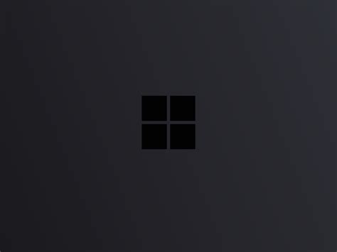 1280x960 Windows 10 Logo Minimal Dark 1280x960 Resolution Wallpaper Hd