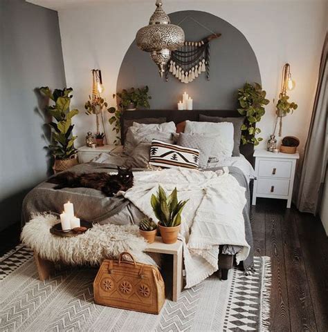 Artistic And Expressive Bohemian Bedroom Interior Design Inspiration