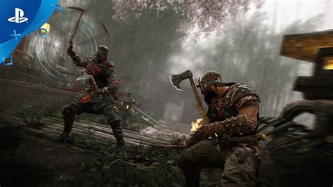 Players can play against ai or other players. For Honor - The Shinobi Samurai Gameplay Trailer | PS4 ...