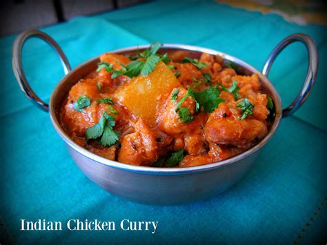 Indian Chicken Curry Paint The Kitchen Red